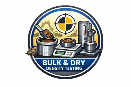 Geotechnical Bulk and Dry density testing icon Geotechnical Bulk and Dry density testing icon
