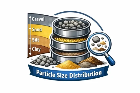 Geotechnical PSD particle size distribution icon