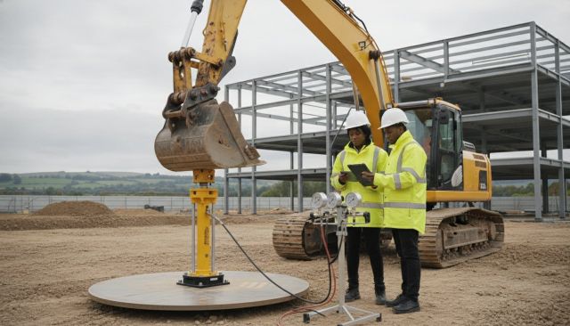 Plate Bearing Test for Ground Strength: The Complete UK Compliance Guide (2026)