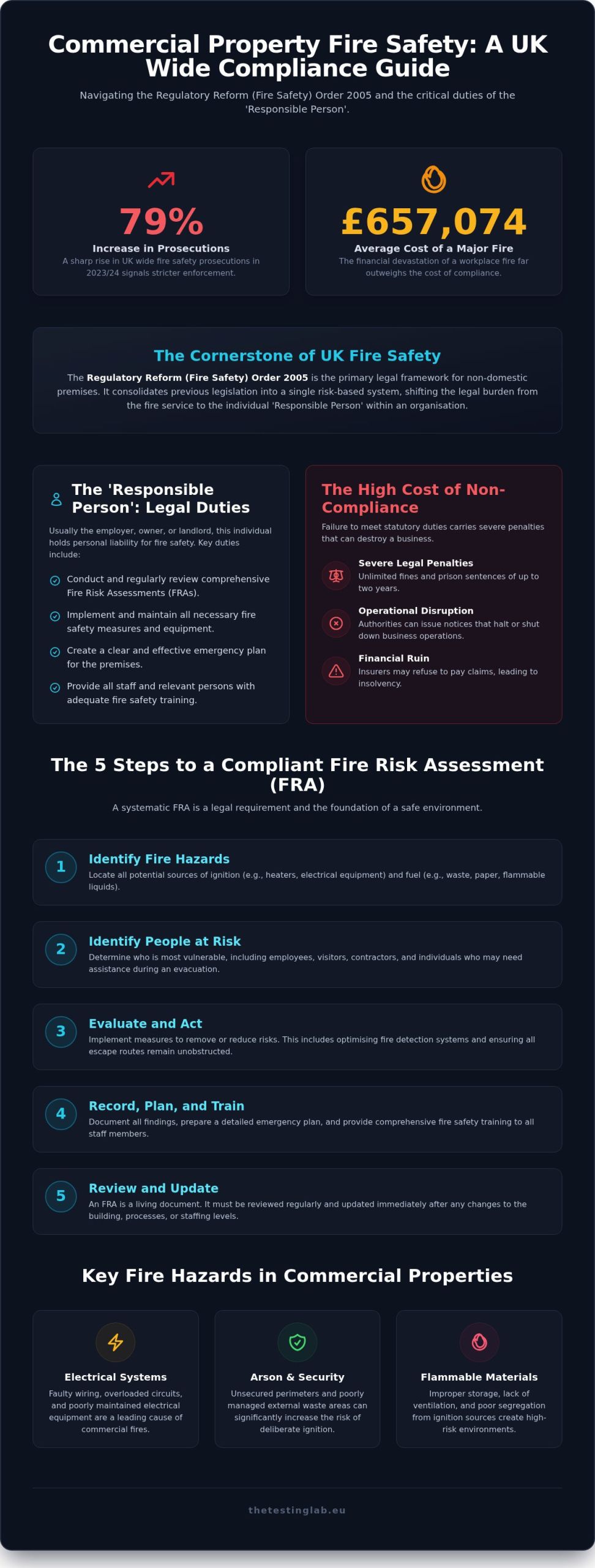 Commercial Fire Safety: 2026 UK Compliance Guide