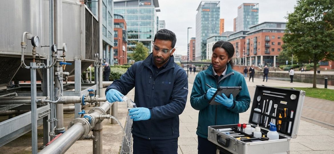 UKAS Legionella Testing Guide: Manchester Business Parks