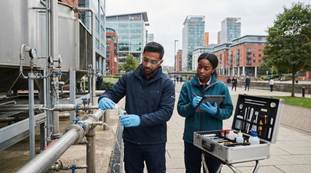 UKAS Legionella Testing Guide: Manchester Business Parks