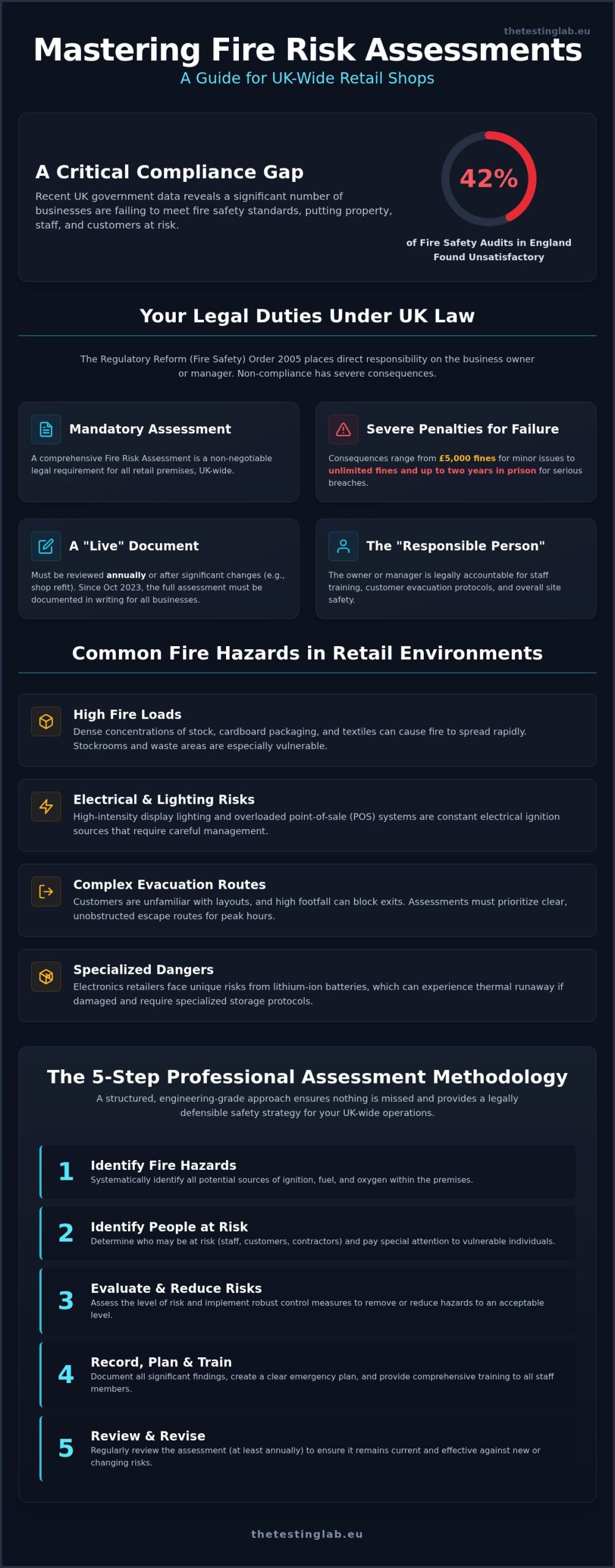 Retail Fire Risk Assessment: UK Compliance Guide (2026)
