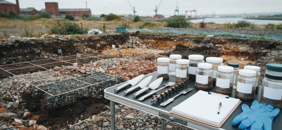 Asbestos Soil Screening Reports for Sunderland Brownfield Redevelopment