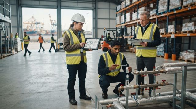 Legionella Compliance Auditing for Hull Logistics and Warehousing Sites