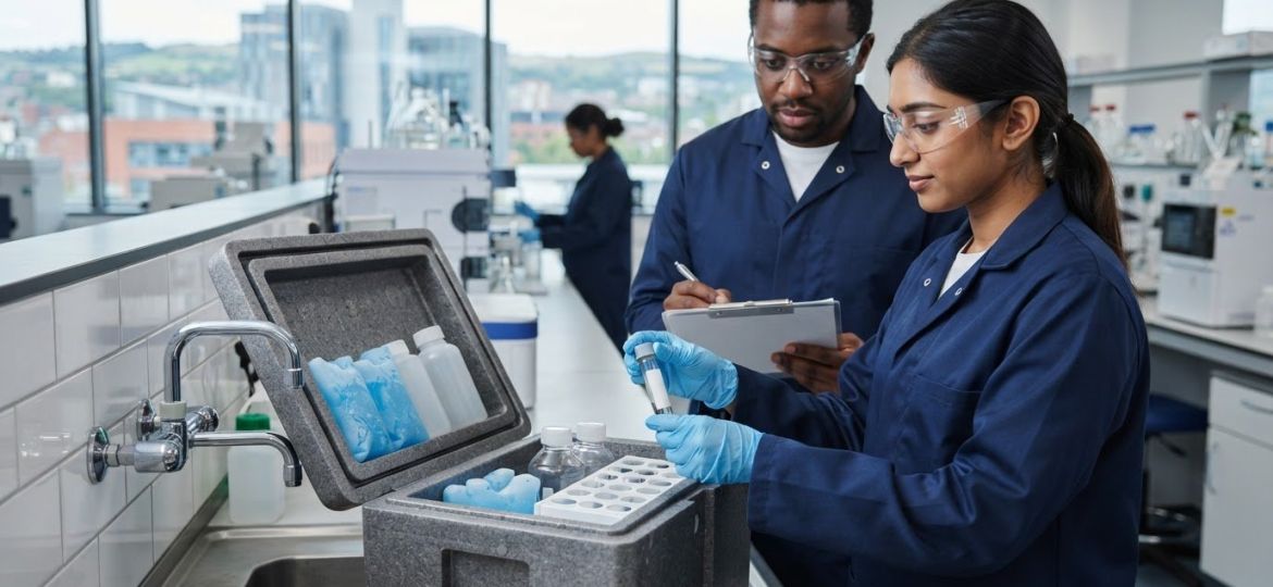 Urgent Commercial Water Testing in Sheffield: Samples, Courier and Lab Process